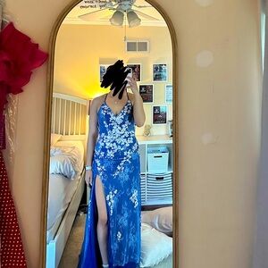 Blue Prom Dress